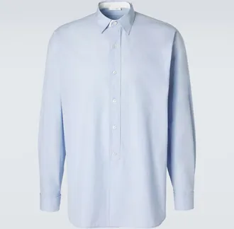The Row Melchior cotton poplin shirt