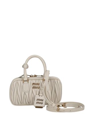 miumiu☆バックロゴ チノパンツ 40 WHITE LADIES MIU MIU - ミュウミュウ 23AW MP1640 S231 1UPX バックロゴ刺繍