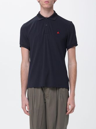 Peuterey Polo in tessuto tecnico con logo Peuterey