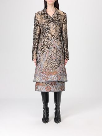 Etro Coat ETRO Woman color Multicolor
