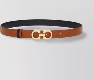 Ferragamo reversible belt gancini h25