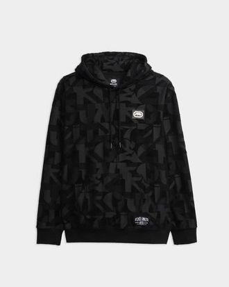 Ecko Alpha Popover Hoodie in Black at Nordstrom, Size Small