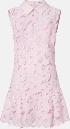 Self Portrait Lace minidress