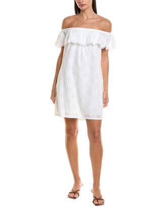Tommy Bahama Harbor Eyelet Mini Dress