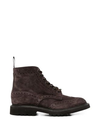Trickers Boots Suede Stow