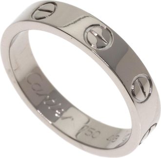 Cartier White Gold (18K) Band Ring (Pre-Owned)