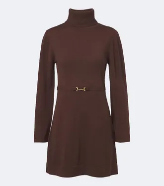 Rixo Aly wool and cashmere sweater dress