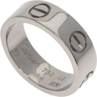 Cartier White Gold (18K) Band Ring (Pre-Owned)