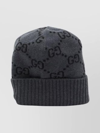 Gucci ribbed cashmere beanie