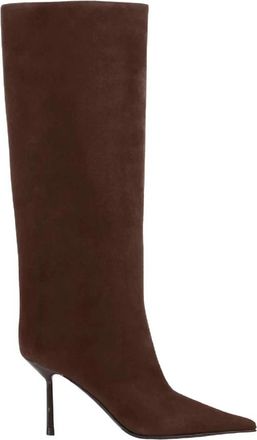 Le Silla Bella Boot - Dames - Laarzen met Hak - Bruin - 37 1/2 EU - Leer - Schoenen
