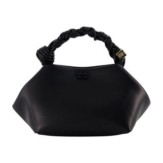 Ganni Womens Bou Crossbody Bag Black Synthetic