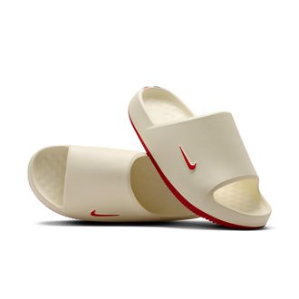 Nike Mens Calm (Georgia) College Slides in White | IM3250-100