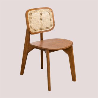 Sklum Sklum - Pack De 2 Sillas De Comedor En Madera Defne