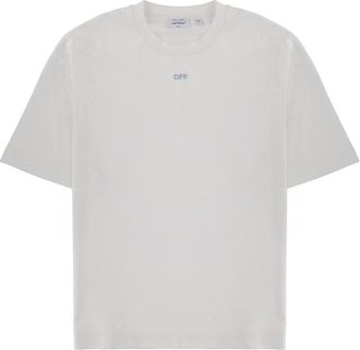 Off-white T Shirt With Logo
