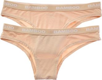 Bambooa Bamboo Set Of 2 Cheeky Brief