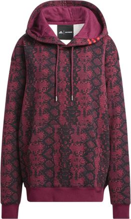 adidas originals x IVY PARK Crossover Casual Printing Hooded Long Sleeves Red HI1975