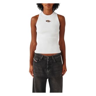 Diesel Tops, Dames, Wit, S, Gebreide Top