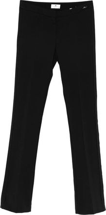 Elisabetta Franchi Black Flared Trousers