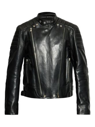 Balmain leather jacket - Black