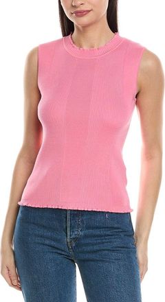 Karl Lagerfeld Karl Lagerfeld Ribbed Knit Top