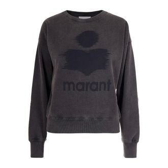 Isabel Marant Hoodies & sweatvesten, Dames, Grijs, XS, Katoen, Sweatshirts