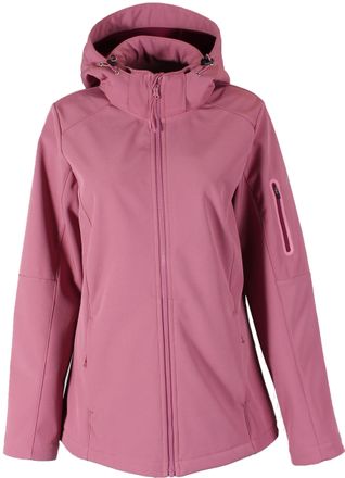 McKinley Outdoorjacke MCKINLEY Da.-Jacke Kadino II W, Damen, Gr. 36, schwarz, Obermaterial: 95% Polyester, 5% Elasthan, eingesetzt elastischer Bund verstellbar
