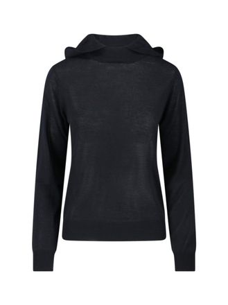 P.A.R.O.S.H. Relaxed Fit Black Sweater
