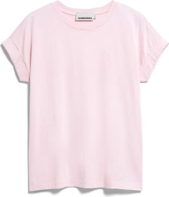 Armedangels Idaa Logo T-Shirt f&uuml;r Damen | rosa