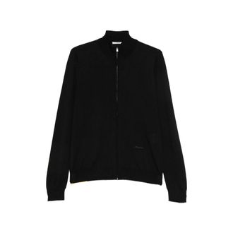 Fendi Zip-up High-neck Sweater