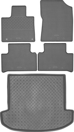 OEM Juego De Alfombrillas De Goma Para Kia Sorento Iv Suv Del 2020 + Alfombrilla Para El Maletero