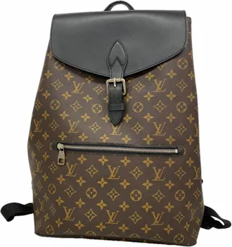 Louis Vuitton Black Brown Backpack (Pre-Owned)