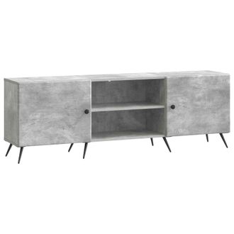 vidaXL Mueble De Tv Gris Hormig&oacute;n 150 X 31 X 50 Cm Vidaxl