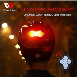 OEM Luz Trasera Para Casco, Luz Trasera Para Bicicleta Con Control Remoto, Intermitente, Luz Trasera De Se&ntilde;alizaci&oacute;n Nocturna, Equipo De Iluminaci&oacute;n Trase