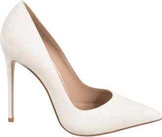 Le Silla Eva Pump 100 mm - Dames - Pumps - Wit - 39 EU - Leer - Schoenen
