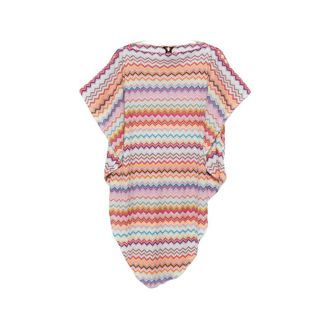 Missoni Zigzag-knit Boat-neck Poncho