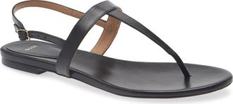 BOSS Cristas Slingback Sandal in Black at Nordstrom, Size 11