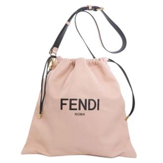 Fendi Pre-owned Bucket Bags, female, Pink, Size: ONE SIZE Pre-owned Vintage Bucket Bag