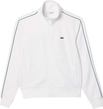 Lacoste Heren Parijs Pique Track Jacket (Crème)