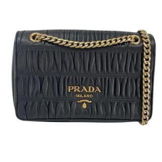 Prada Pre-owned Cross Body Bags, female, Black, Size: ONE SIZE Pre-owned Vintage Shoulder Bag