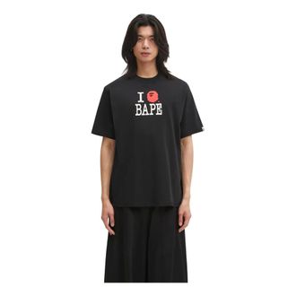 A Bathing Ape A Bathing Ape, Hombre, Camisetas, Negro, Talla: 2XL
