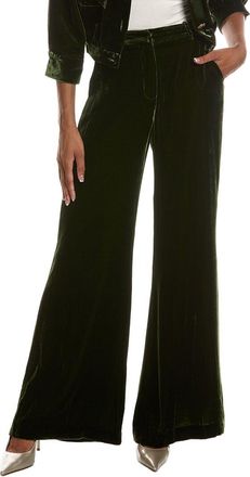 L'agence LAgence Pilar Silk-Blend Wide Leg Pant