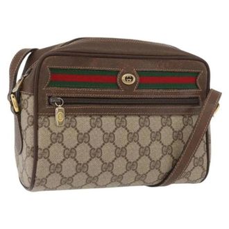 Gucci Pre-owned Plastic Shoulder Bag - Dames - Pre-owned - Bruin - Maat: ONE Size