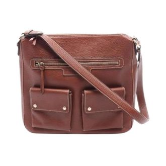 Bulgari Pre-owned Cross Body Bags, female, Brown, Size: ONE SIZE Pre-owned Vintage Shoulder Bag