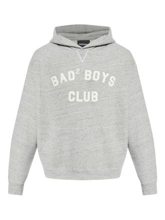 Dsquared2 embroidered hoodie - Grey