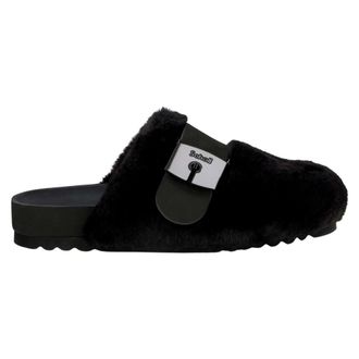 Scholl Mules, female, Black, Size: 7 US Alaska Clog