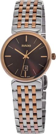Rado Florence Brown Dial Two-Tone Stainless Steel Womens Watch R48913303