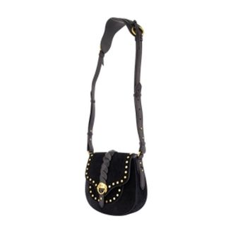 Isabel Marant Womens Crossbody Bag Black Calfskin