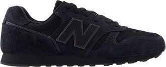 New Balance Heren 373 su&egrave;de sportschoenen (Drievoudig zwart)