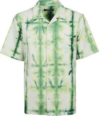 Nahmias Tie-dye Print Cotton Shirt