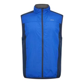 Head Mannen-endurance-vest zonder mouwen met kleurblokken (Blauw)